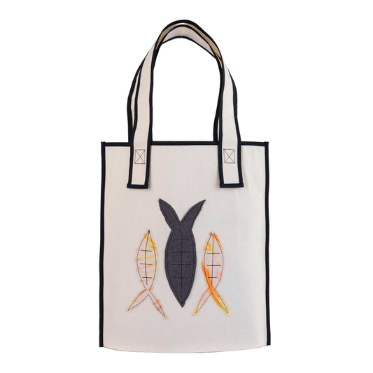 Funky Tote Bag  pecesitos #2