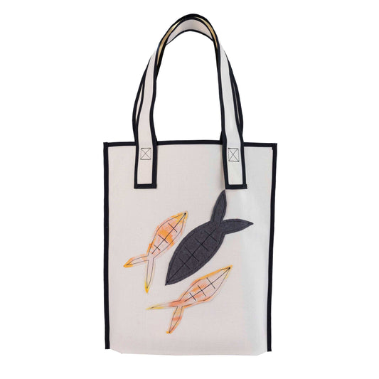 Funky Tote Bag  pecesitos #3