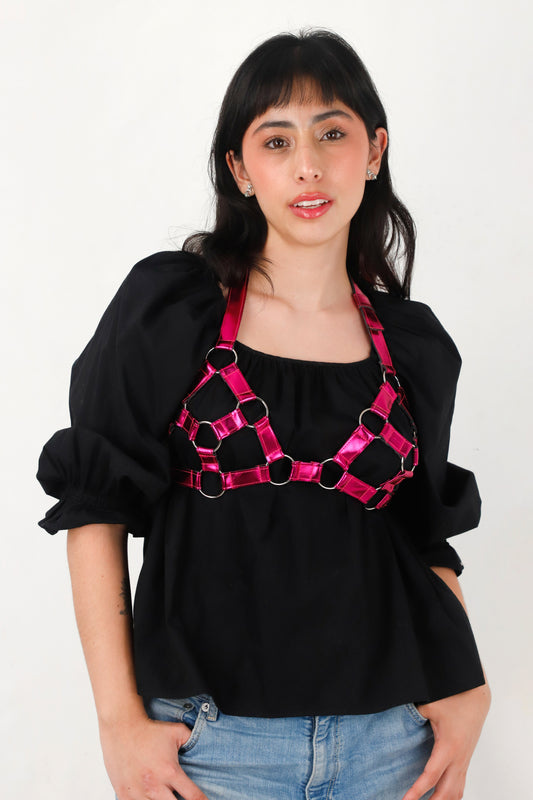 Top arnés de triángulos