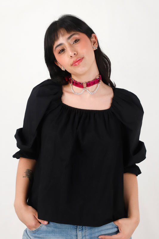 Choker de corazones